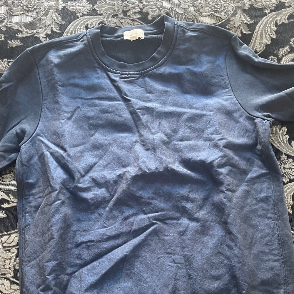 Club Monaco Navy Crewneck Sweater